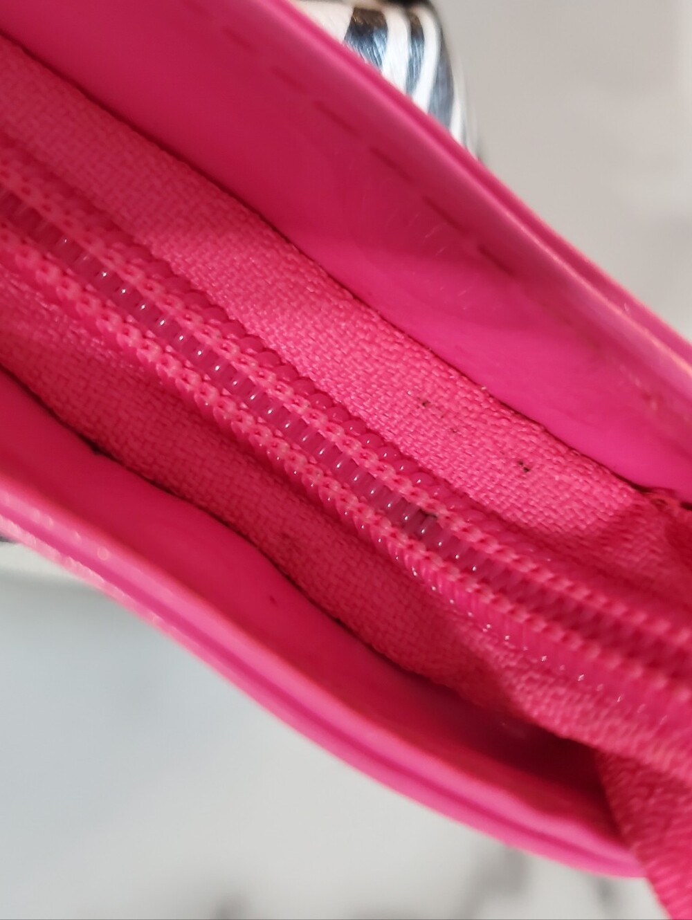Zebra Print & Hot Pink Make-Up Bag - Picture 8 of 15